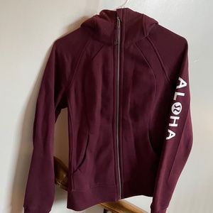 Lululemon Scuba Full Zip Hoodie Aloha Hawaii Limited Edition Rare (Size 4)